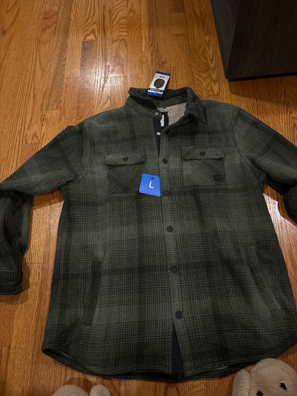 Men’s L Voyager Flannel Jacket